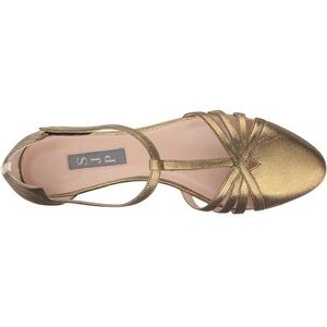 SJP meteor Gold leather sandal sneakers